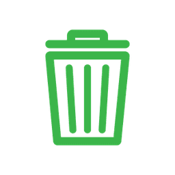 Delete icon used in the JABA CMS page deletion tutorial