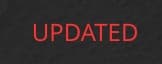 Updated status label in red on a dark background