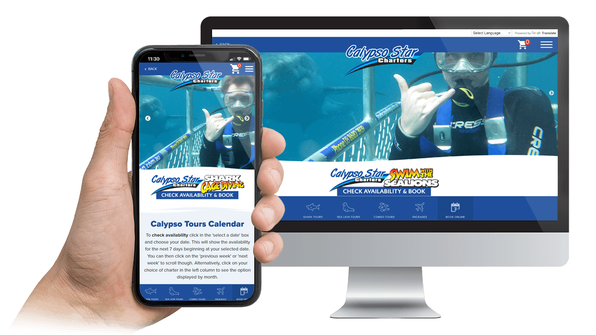 Calypso Shark Cage Diving
